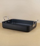 English Hard Anodised Roasting Tray with Handles
