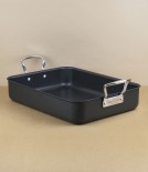 English Hard Anodised Roasting Tray with Handles