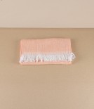 Washi Paper & Cotton Woven Gauze Summer Scarf, Orange