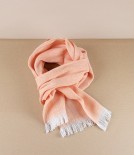 Washi Paper & Cotton Woven Gauze Summer Scarf, Orange