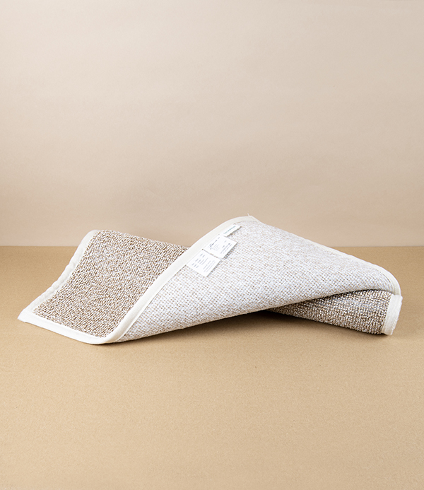 Kumazasa FIbre Washi Paper Bath Mat, Natural