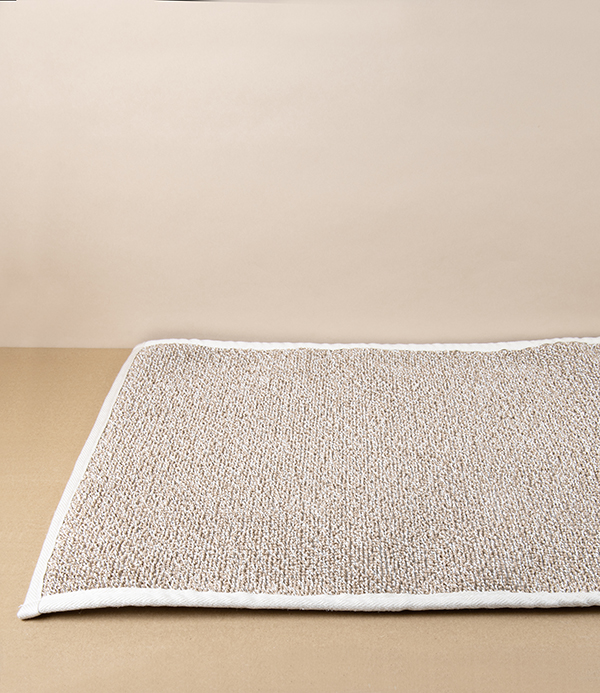 Kumazasa FIbre Washi Paper Bath Mat, Natural