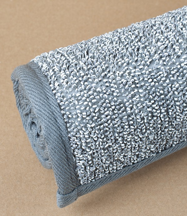 Kumazasa FIbre Washi Paper Bath Mat, Grey