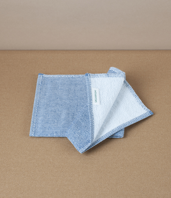 Washi Paper Handkerchief or Sports-Cloth, Navy