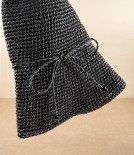 Kumazasa Washi Paper Hand-Knitted Hat, Grey
