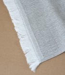 Washi Paper & Cotton Woven Gauze Summer Scarf, Khaki