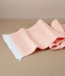Washi Paper & Cotton Woven Gauze Summer Scarf, Orange