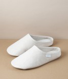 Woven Washi Paper Moccasin Style Slippers, Extra Large