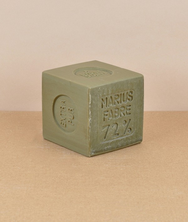 Savon de Marseille, 400g cube, boxed