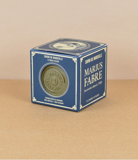 Marius Fabre Savon de Marseille Olive Oil Soap, 400g, Boxed