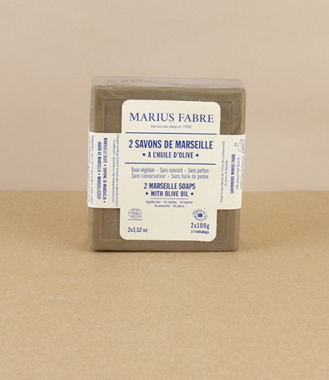 Savon de Marseille Soap Bar Duo, 2 x 100g