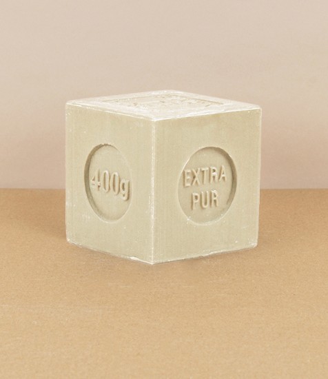 White Savon de Marseille, 400g cube
