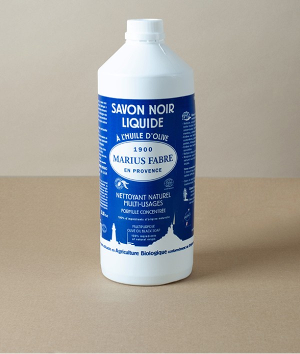 Black Olive Oil Soap, Savon Noir, 1 litre