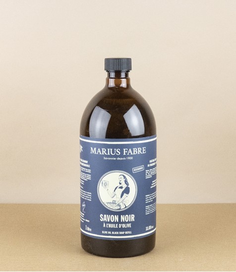 Black Olive Oil Liquid Soap, Savon Noir, 1 Litre