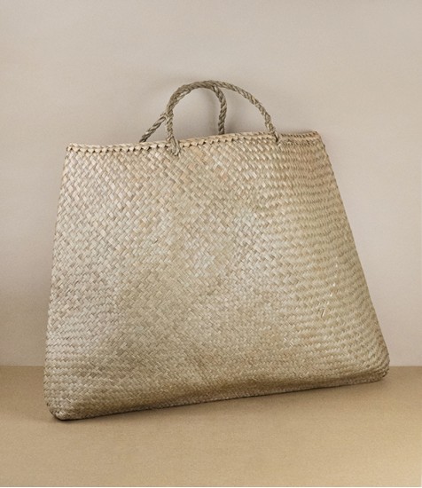 Woven seagrass shopping bag, Vietnam