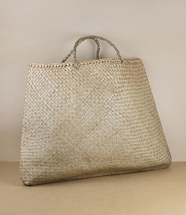 Woven seagrass shopping bag, Vietnam