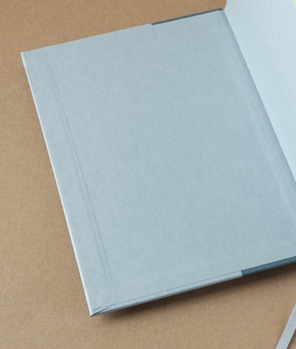 Semikolon Lined Notebook, A5, Stone & Slate