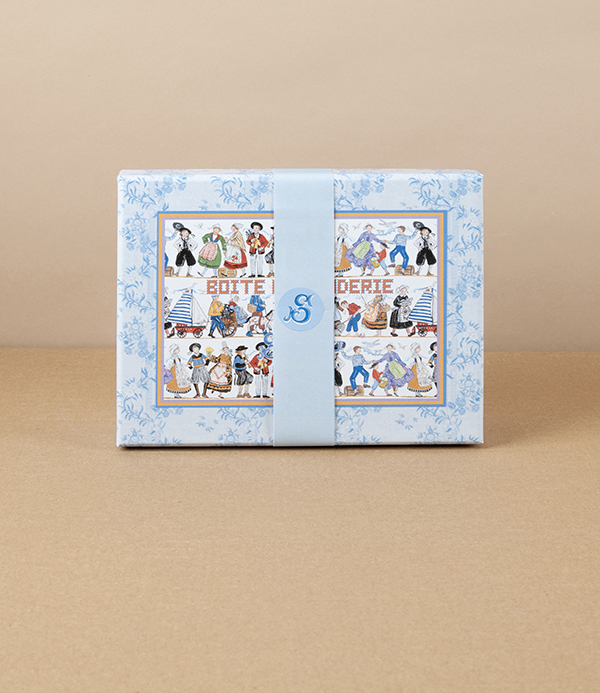 Maison Sajou Sewing Box, Farandole Bretonne