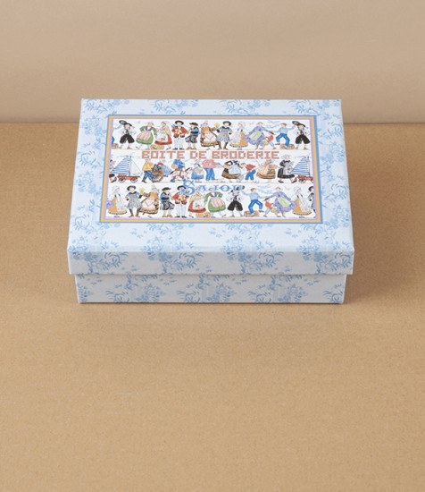 Maison Sajou Sewing Box, Farandole Bretonne