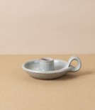 Simon Horton Candle Holder, Stoneware, Ash