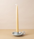 Simon Horton Candle Holder, Stoneware, Ash