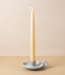 Simon Horton Candle Holder, Stoneware, Ash