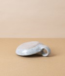 Simon Horton Candle Holder, Stoneware, Ash
