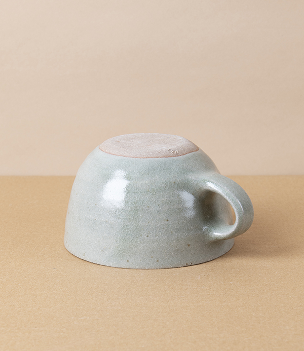 Simon Horton Stoneware Coffee Cup, Ash