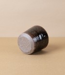 Simon Horton Stoneware Espresso Pot, Tenmoku