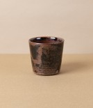 Simon Horton Stoneware Espresso Pot, Tenmoku