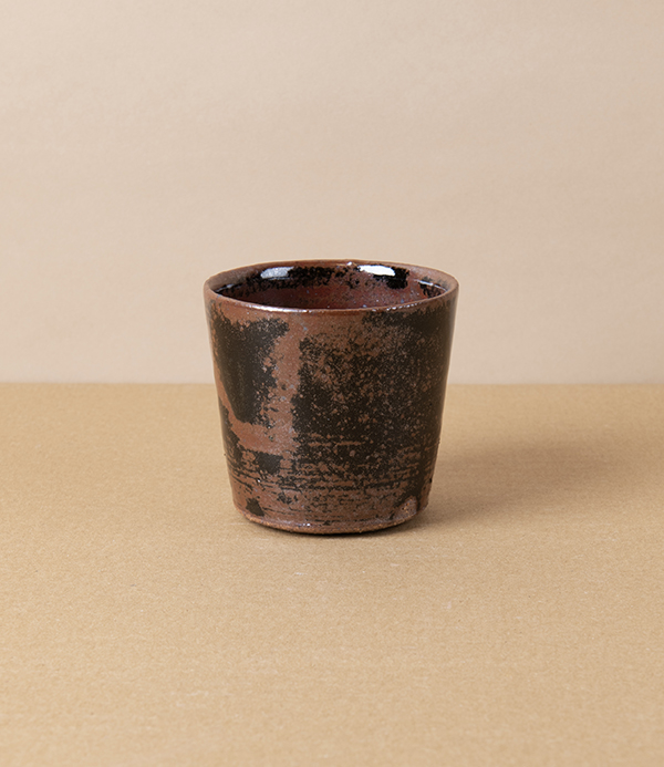 Simon Horton Stoneware Espresso Pot, Tenmoku
