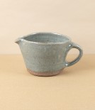 Simon Horton Stoneware Gravy Jug, Birch Ash