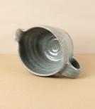 Simon Horton Stoneware Gravy Jug, Birch Ash