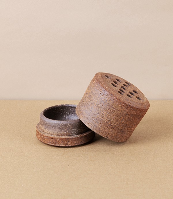 Simon Horton Unglazed Incense Burner