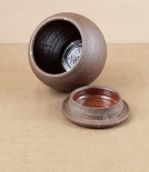Simon Horton Stoneware Lidded Jar, Round Bellied