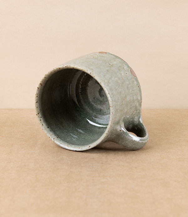 Simon Horton Stoneware Short Mug, Ash