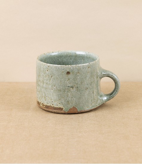 Simon Horton Stoneware Short Mug, Ash