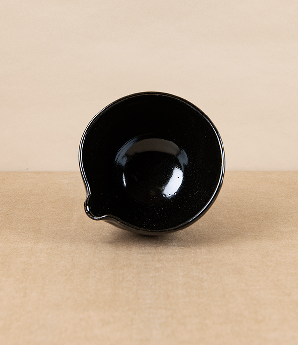 Simon Horton Mini Pouring Bowl, Stoneware, Tenmoku