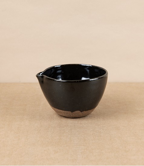 Simon Horton Mini Pouring Bowl, Stoneware, Tenmoku