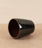 Simon Horton Stoneware Tumbler, Tenmoku