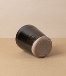 Simon Horton Stoneware Tumbler, Tenmoku