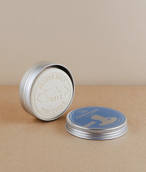 Sheep's milk shaving soap, for the face