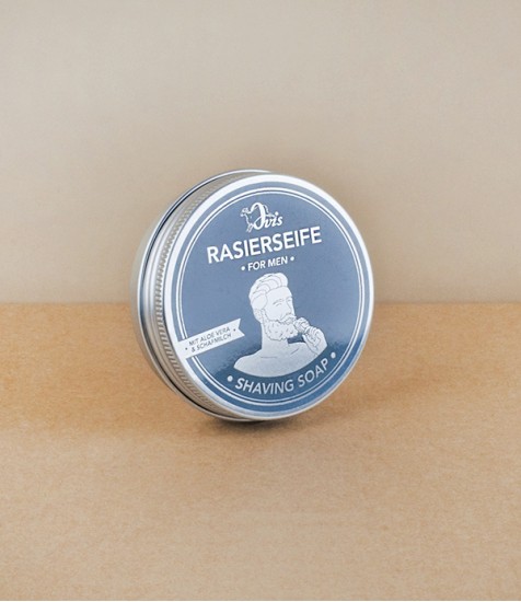 Sheep's milk shaving soap, for the face