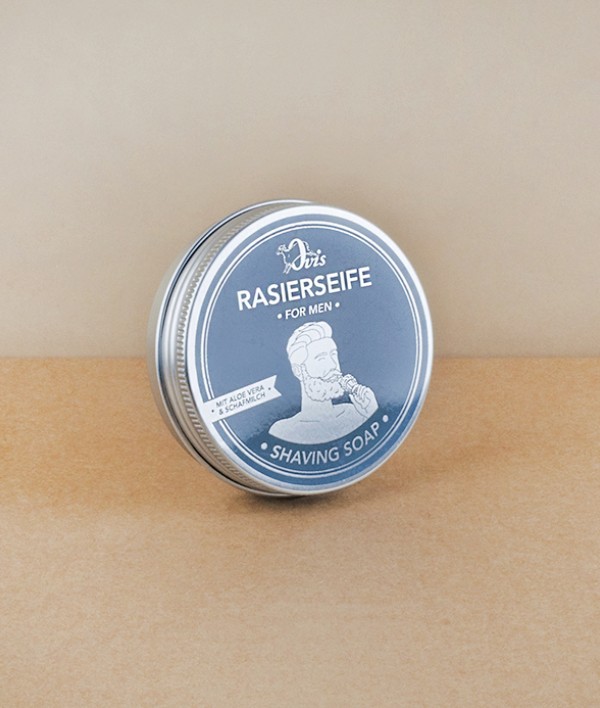 Sheep's milk shaving soap, for the face