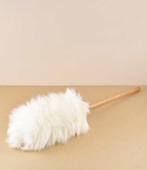 Sheeps wool duster