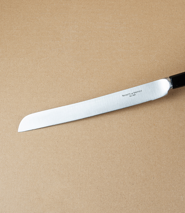 Sheffield Black Handled Bread Knife (Pre-order)