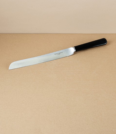 Sheffield Black Handled Bread Knife (Pre-order)