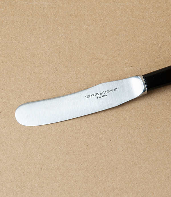Sheffield Black Handled Butter Knife (Pre-Order)