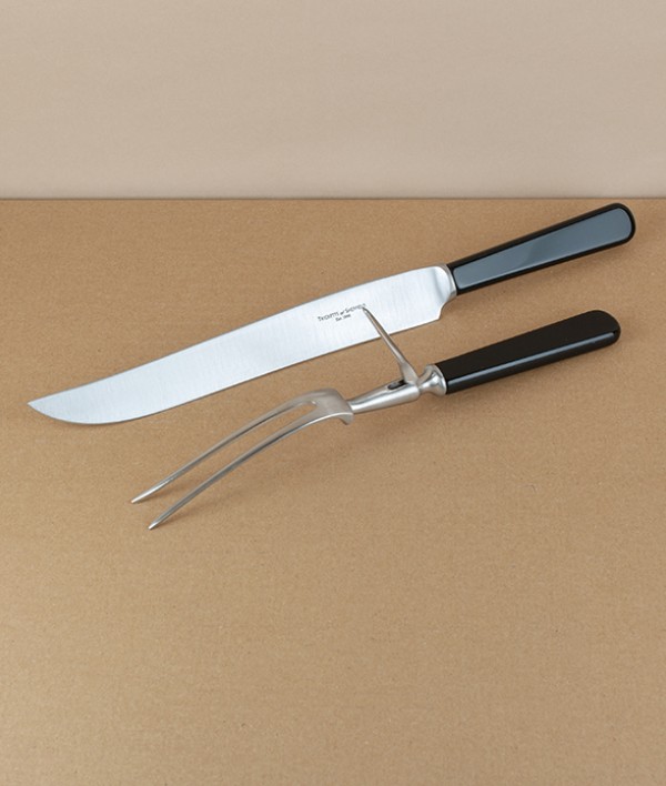 Sheffield Black Handled Carving Set (Pre-order)