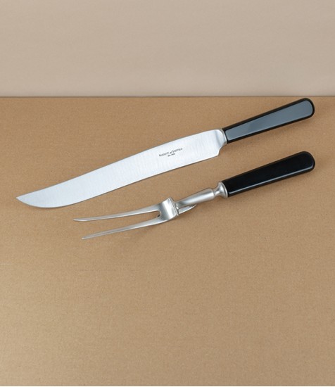 Sheffield Black Handled Carving Set (Pre-order)